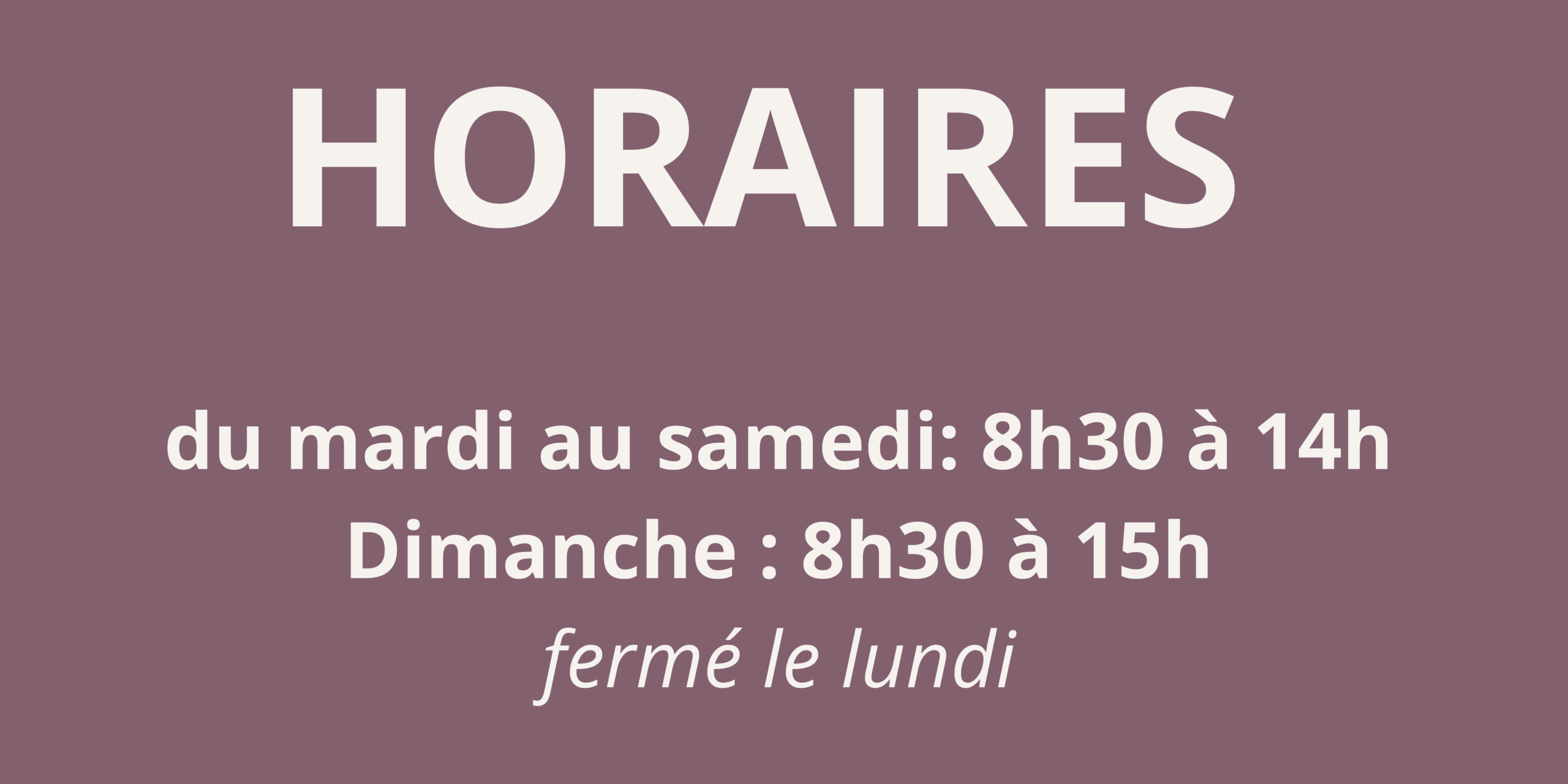 Horaires Chez Vincent Hossegor