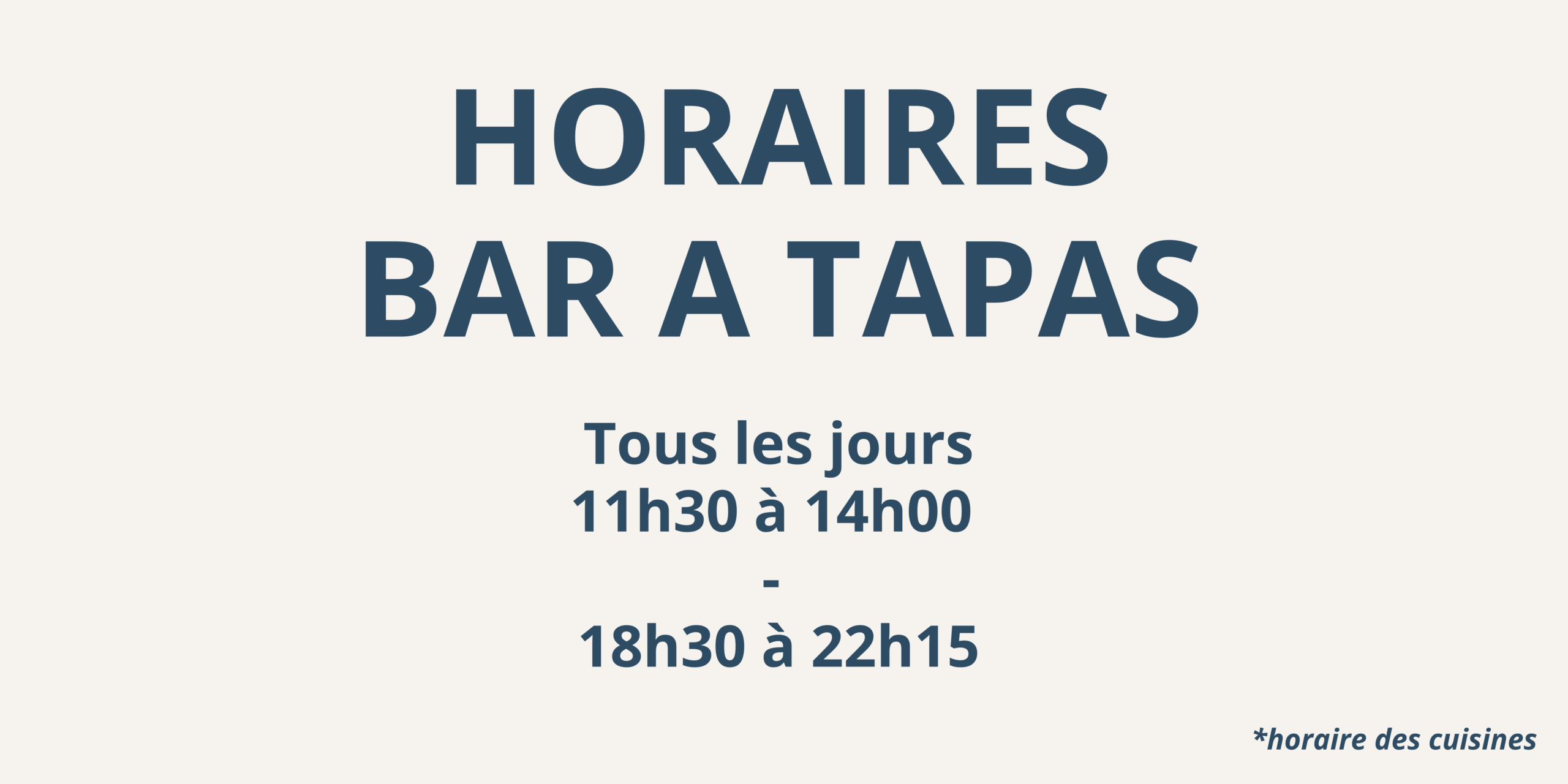 Chez vincent coté océan capbreton horaires